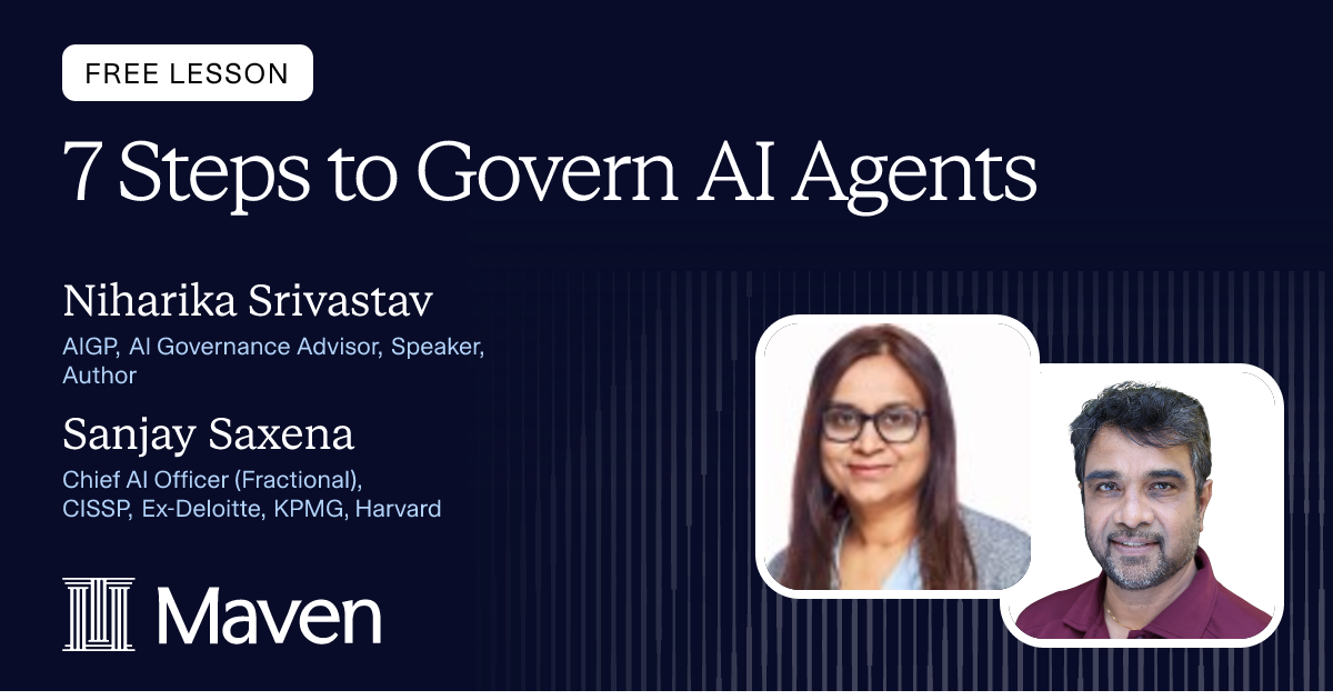 7 Steps to Govern AI Agents cover image